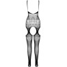 Passion - Bodystocking Eco Collection Eco Bs005 Noir